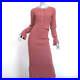 Altuzarra Matching Cardigan & Midi Skirt Set Pink Ribbed Knit Size Extra Small