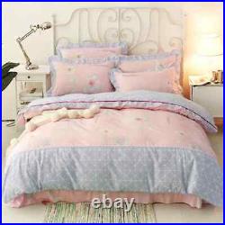 Chic Vintage Floral Bedding sets Duvet Cover Bed Sheet Pillowcases Bedclothes
