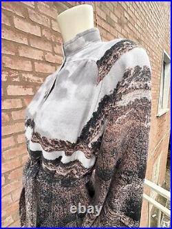 EMMANUEL UNGARO Suit Vintage 1980 Wool Matching Set Top Skirt Italy Size 10 M
