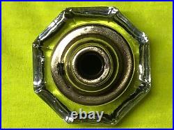 Glass Doorknob RESTORED Vintage Matching Set of 10-LOT2-1/4 8 Point (M720)