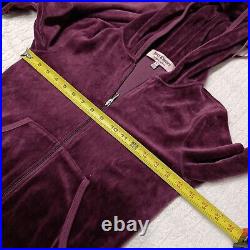 Juicy Couture Matching Tracksuit Set Small Jacket Pants Butterfly Velour Vintage