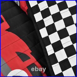 Lush Decor Racing Cars 4 Piece Quilt Set, Twin, Black