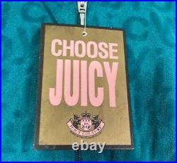 NWT Juicy Couture Matching Tracksuit Set Large Jacket Shorts Vintage Rare Logo