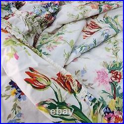 Ralph Lauren Southampton TWIN Flat Fitted Pillow Cases Sheet Set Vintage Floral