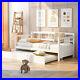 Twin/Full Size Daybed with Storage Drawers or Trundle Wooden Platform Bed Frames