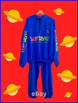 Vintage 1990s SurfStyle Matching Set- Windbreaker and Pants