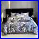 Vintage 600TC Cotton Luxury Soft Bedding set Quilt Cover Bed Sheet Pillowcases