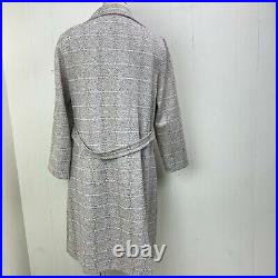Vintage 70s Lari Lane Beige Matching Dress & Jacket Set Size 16