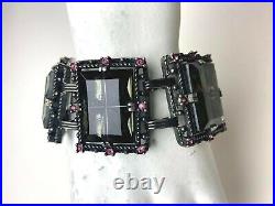 Vintage Costume Jewelry Bracelet with matching Buckle/Brooch