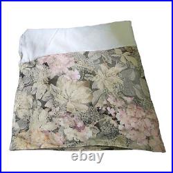 Vintage Croscill Tapestry Floral Thick Comforter Pillow Shams Bed Skirt Set Twin