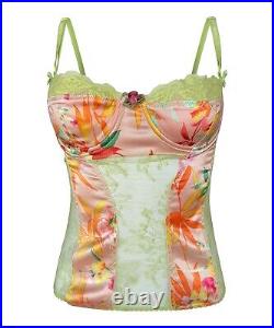 Vintage Dolce & Gabbana Matching Floral Set with Iconic Corset
