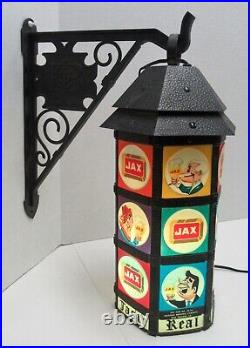 Vintage Jax Beer Lights Matching Set New Orleans Hanging Lanterns 18x6
