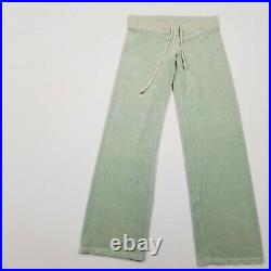 Vintage Juicy Couture TrackSuit Matching Set Medium XL Jacket Pants Green Rare