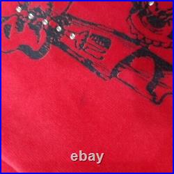 Vintage Juicy Couture TrackSuit Matching Set Red Medium Jacket Pants Y2k Rare