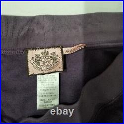 Vintage Juicy Couture TrackSuit Purple Matching Set Medium Jacket Pants y2k Rare