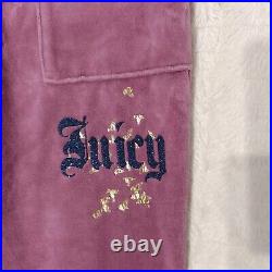 Vintage Juicy Couture Tracksuit Matching Set Medium Small Jacket Pants Pockets