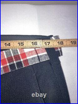 Vintage Kingsridge Men's Suit Matching Belt Plaid Set 2 1970's