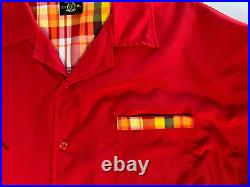 Vintage Mens 2-piece Short Set Size 6XLarge Shirt With Matching Plaid Shorts NWT