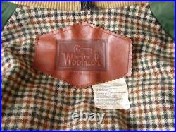 Vintage Woolrich Hat Scarf Winter Insulated Jacket Matching Set Size L