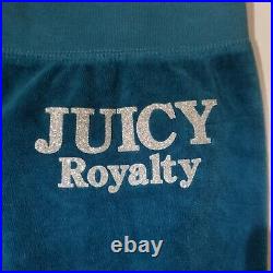 Vintage Y2k Juicy Couture TrackSuit Set Matching Blue XS Small Jacket Pants Rare