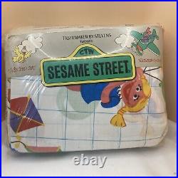 Wow Sesame Street twin bed sets new inbox vintage 2 Sets