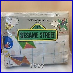 Wow Sesame Street twin bed sets new inbox vintage 2 Sets